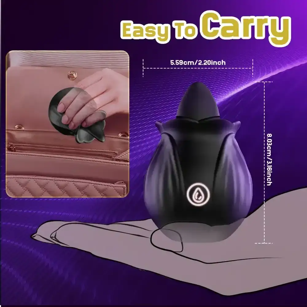 isensualflow de vibrations rose silikon klitorisstimulator