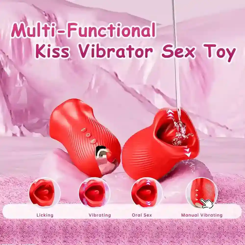 isensualflow de wasserdichter rosen vibrator silikon