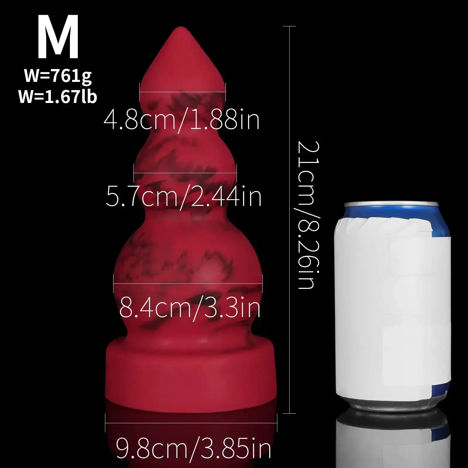 isensualflow de weicher silikon analplug knotenform