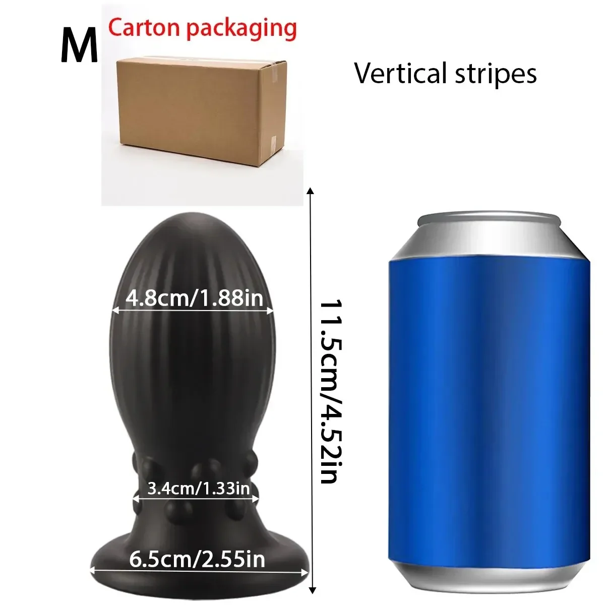 kleiner analplug pvc textur