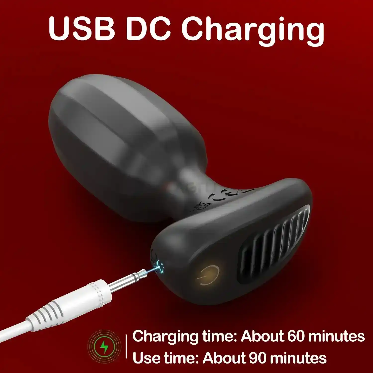 kleiner analplug silikon mit vibration