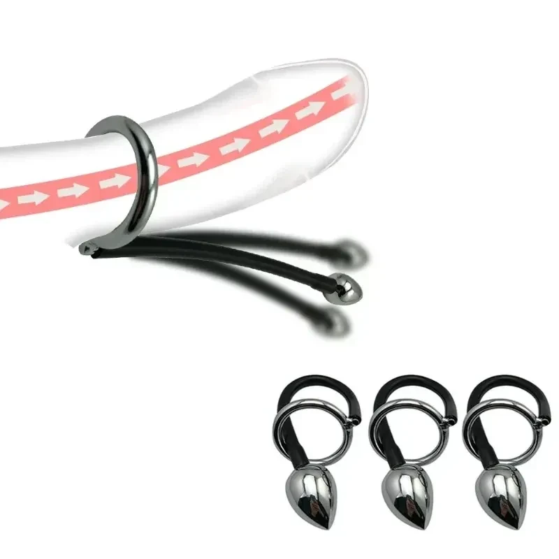 kleiner analplug stahl poliert