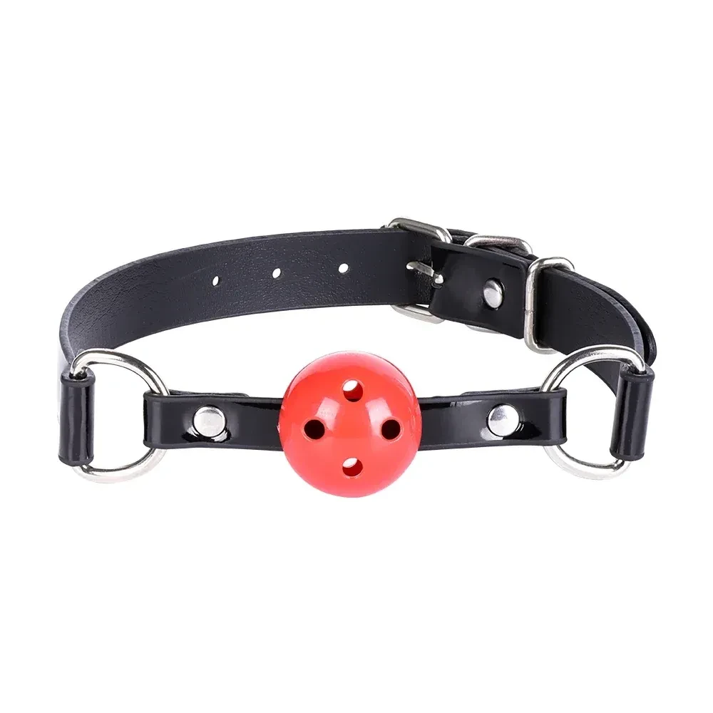 kleiner ball gag pu leder