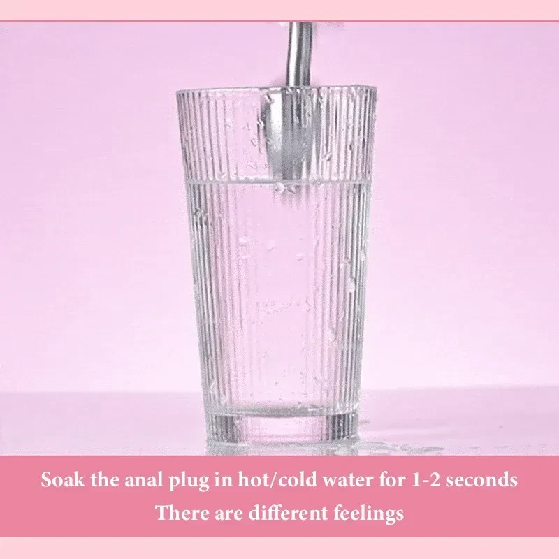 kleiner edelstahl buttplug weich