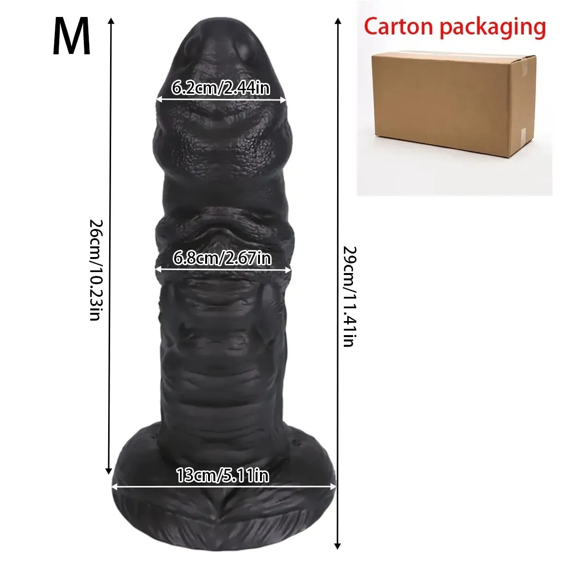 kleiner schwarzer knoten analplug