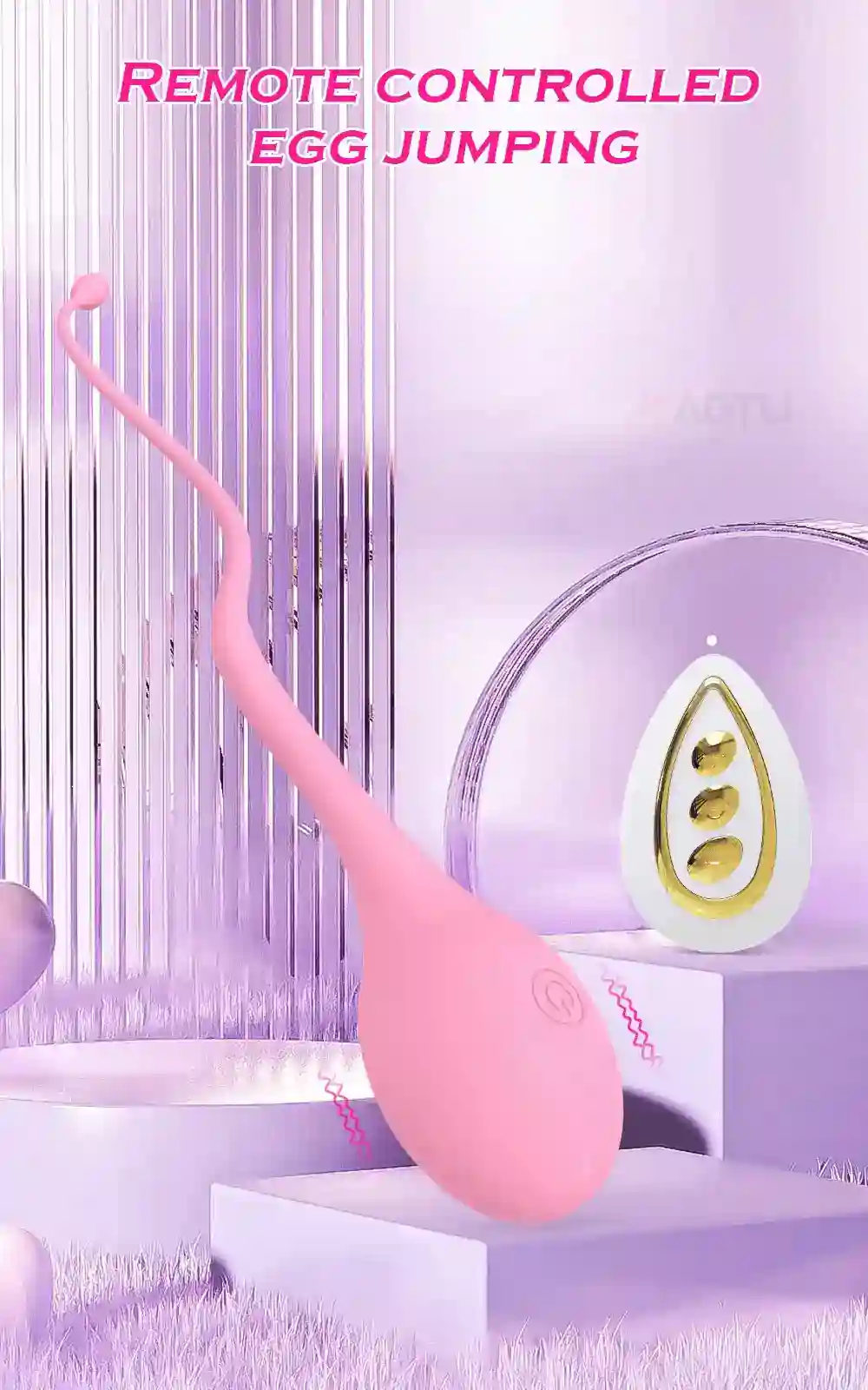 kleiner silikon massagestab