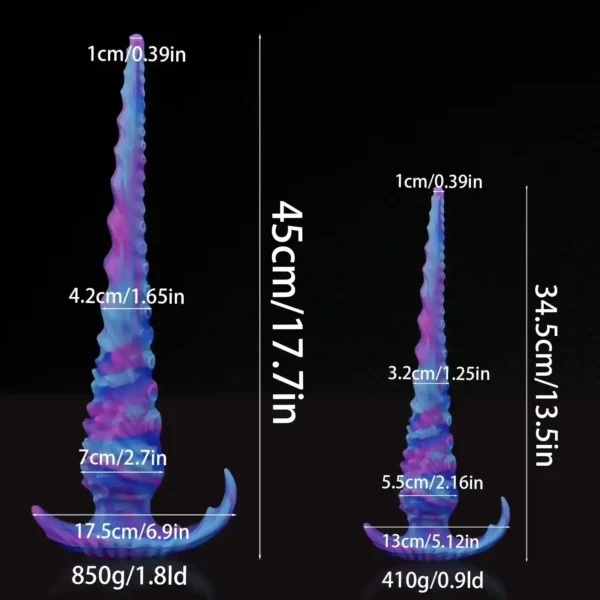 kleiner tentakel analplug silikon medizinisch