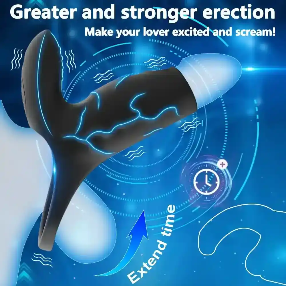 klitorisstimulierender penisring aus silikon