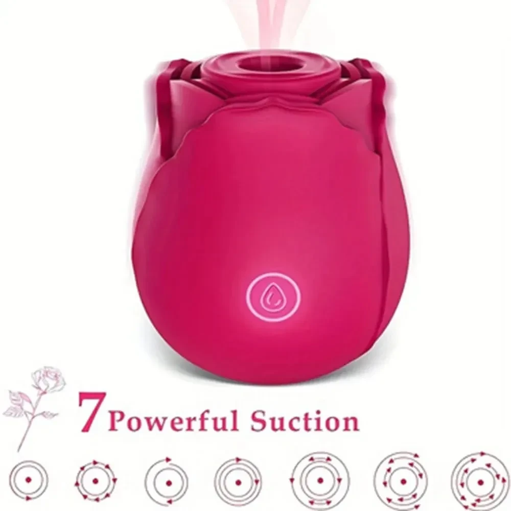 klitorisvibrator mit saugfunktion rose rot