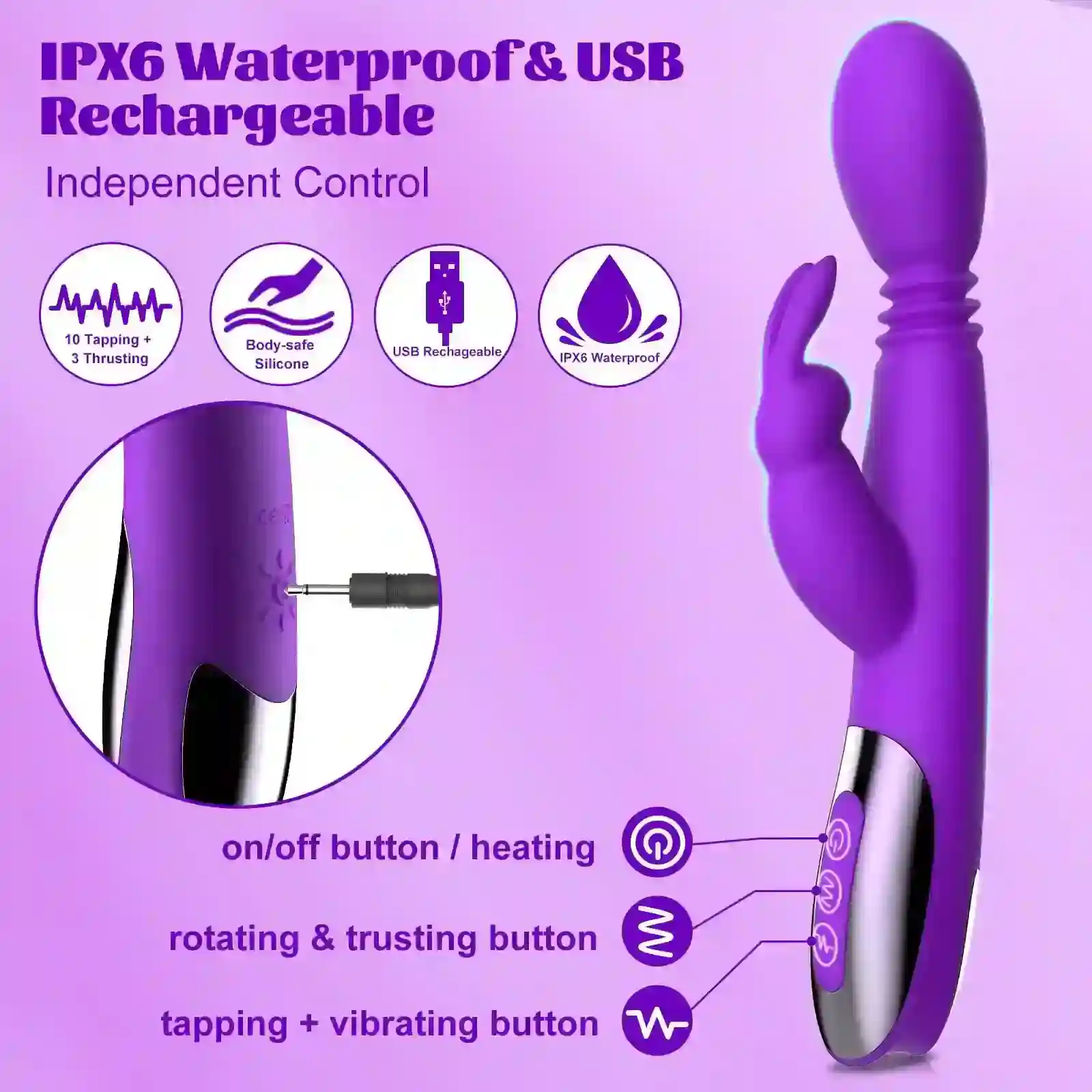 klitorisvibrator mit warme aufladbar