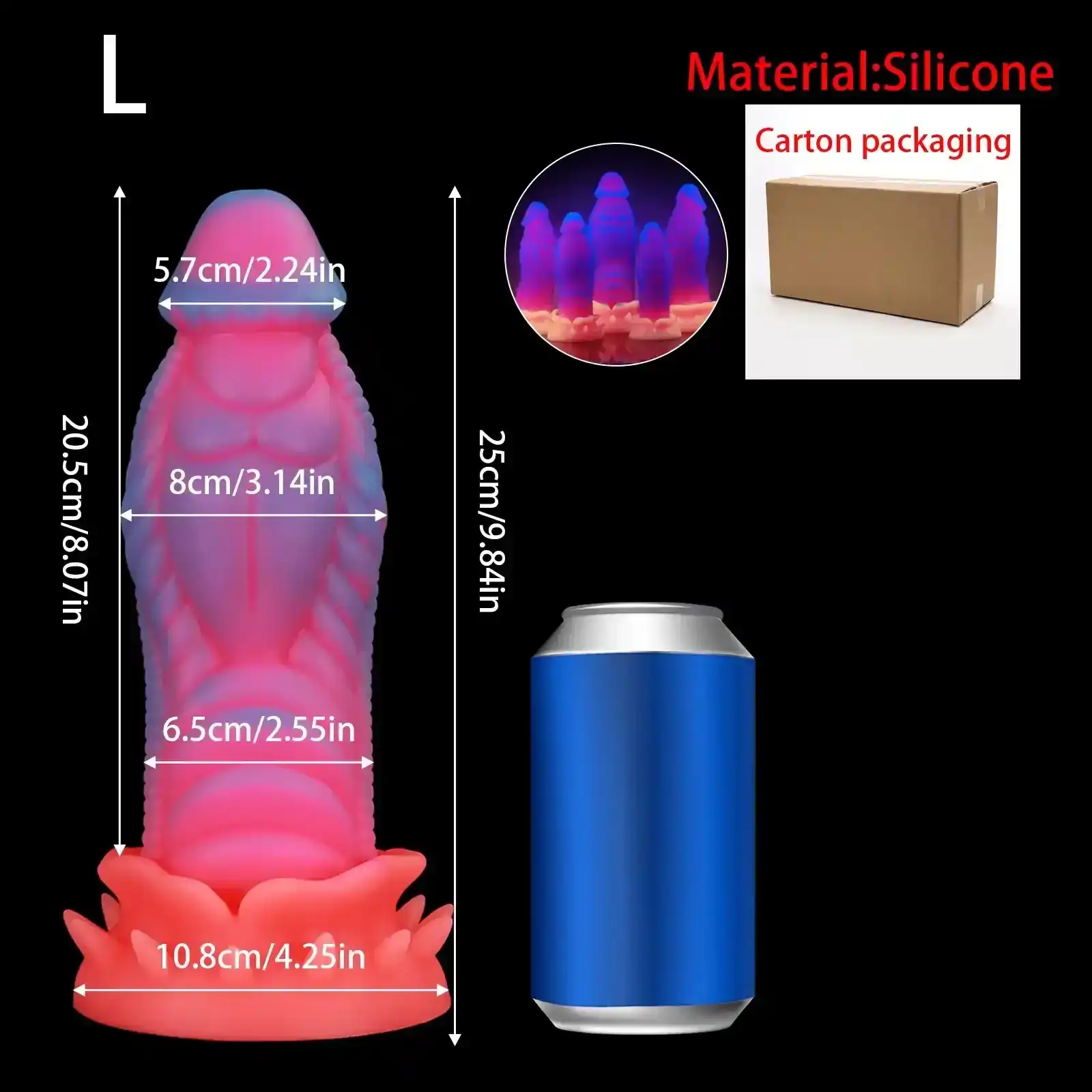knoten analplug dehnung xl