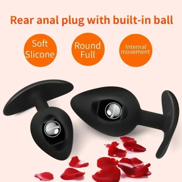 kugel anal plug klein silikon