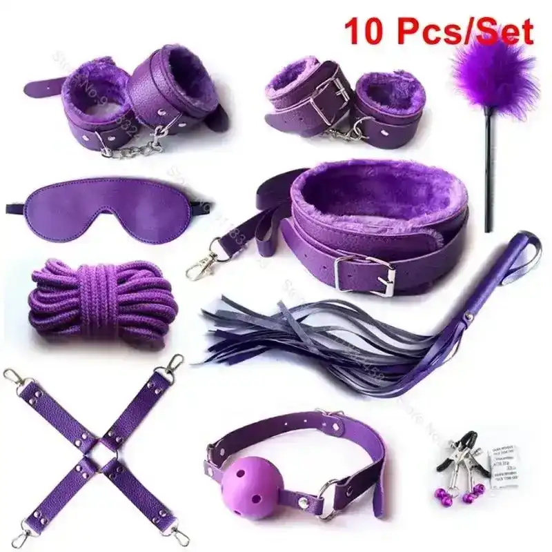 leder bondage set 7 teile