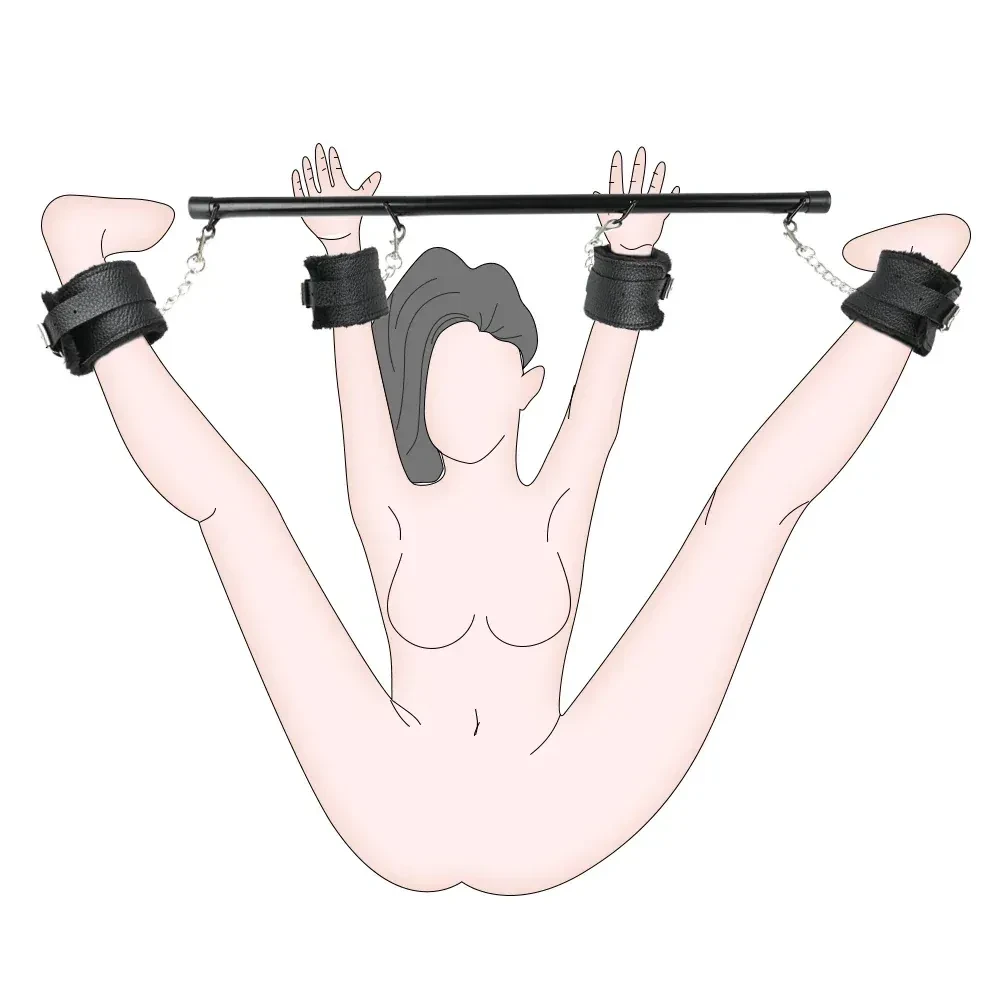 leder fesseln mit plusch futter