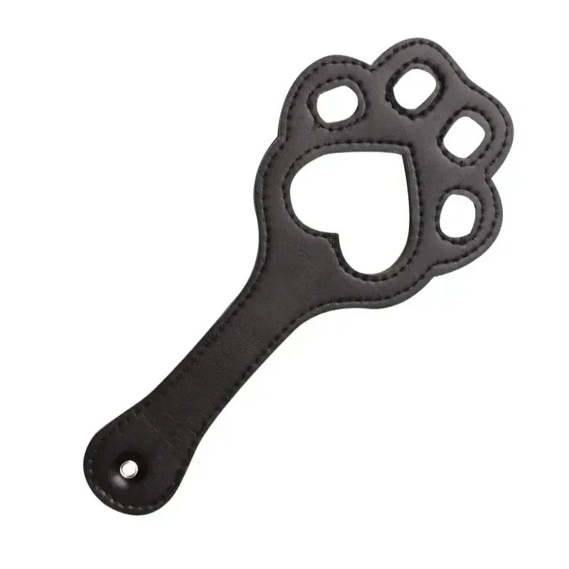 leder spanking paddle katzenkralle