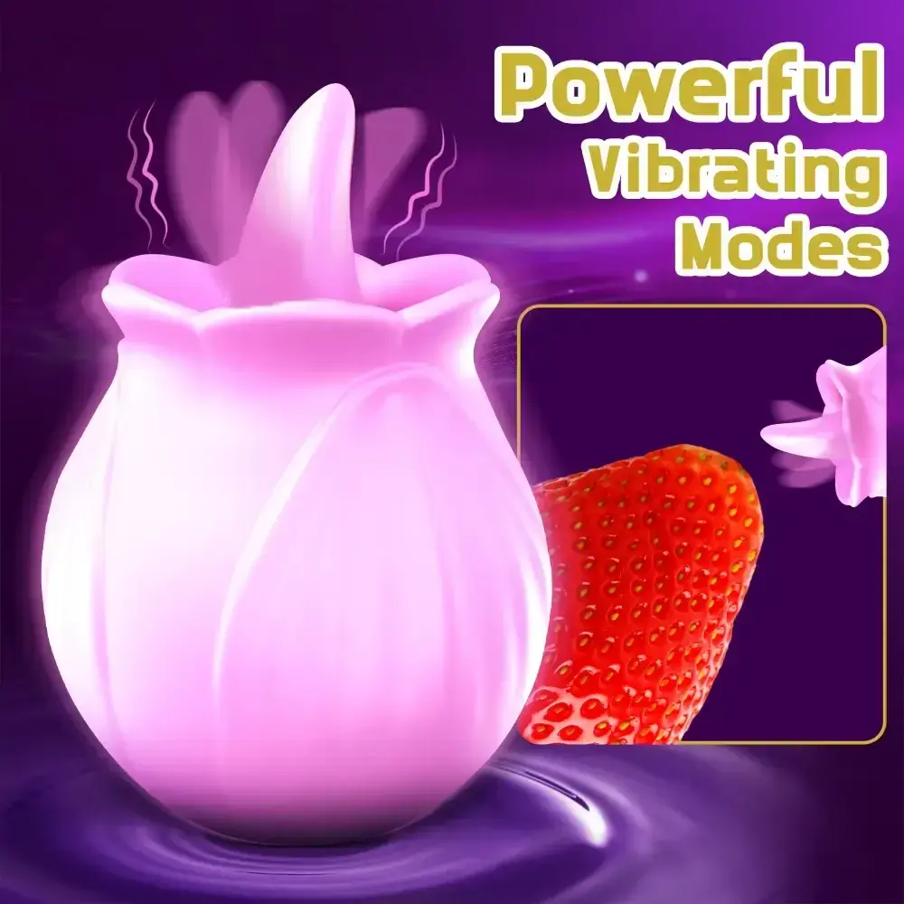 leise klitoris stimulation rose vibrator