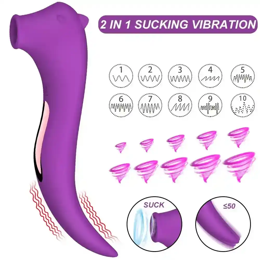leiser klitoris vibrator silikon saugfunktion