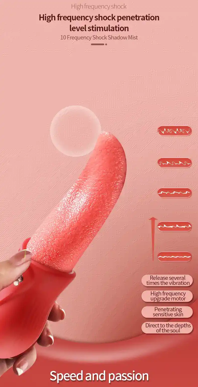 leiser klitoris vibrator zunge