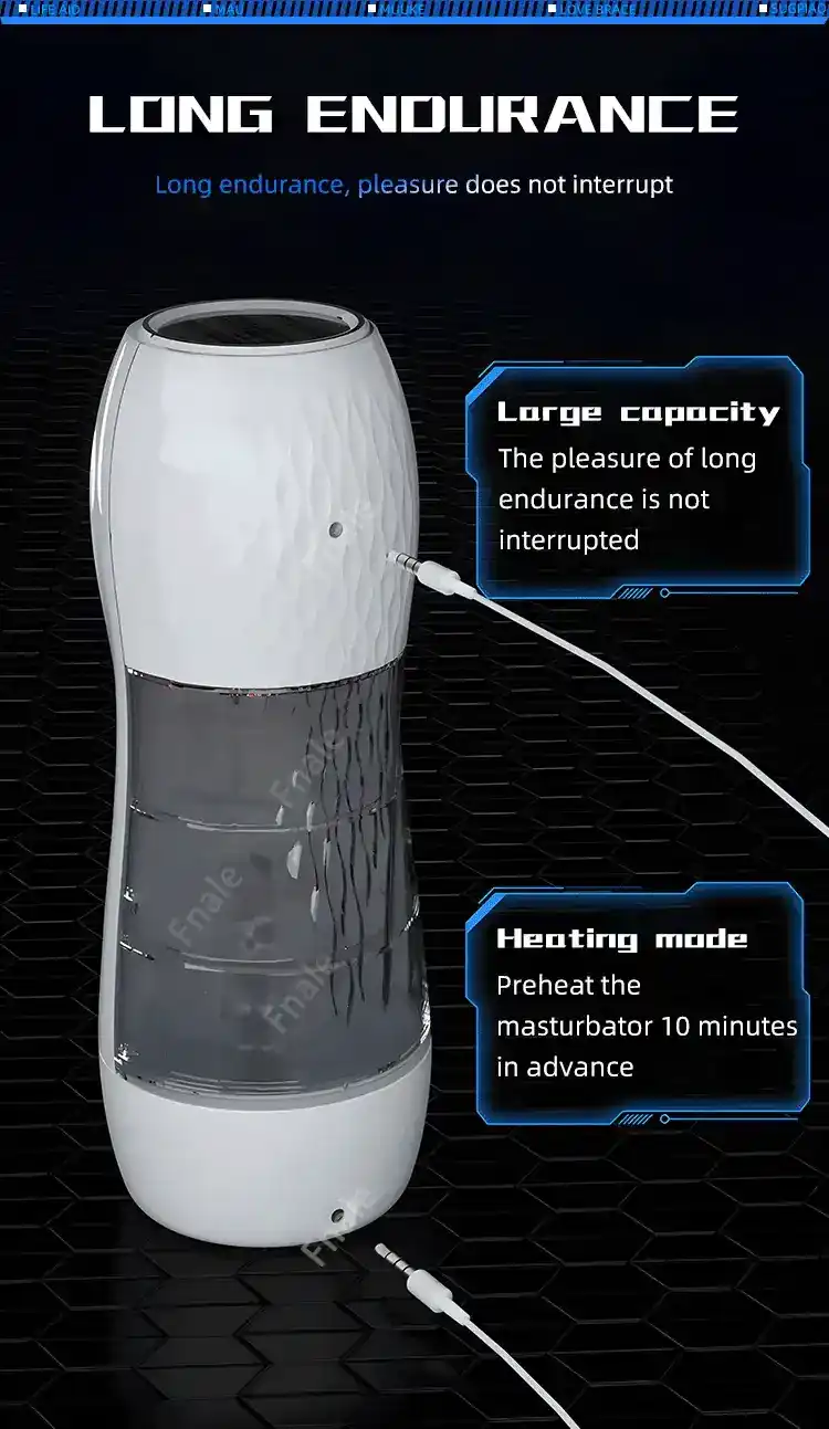 leiser penis masturbator mit saugkraft