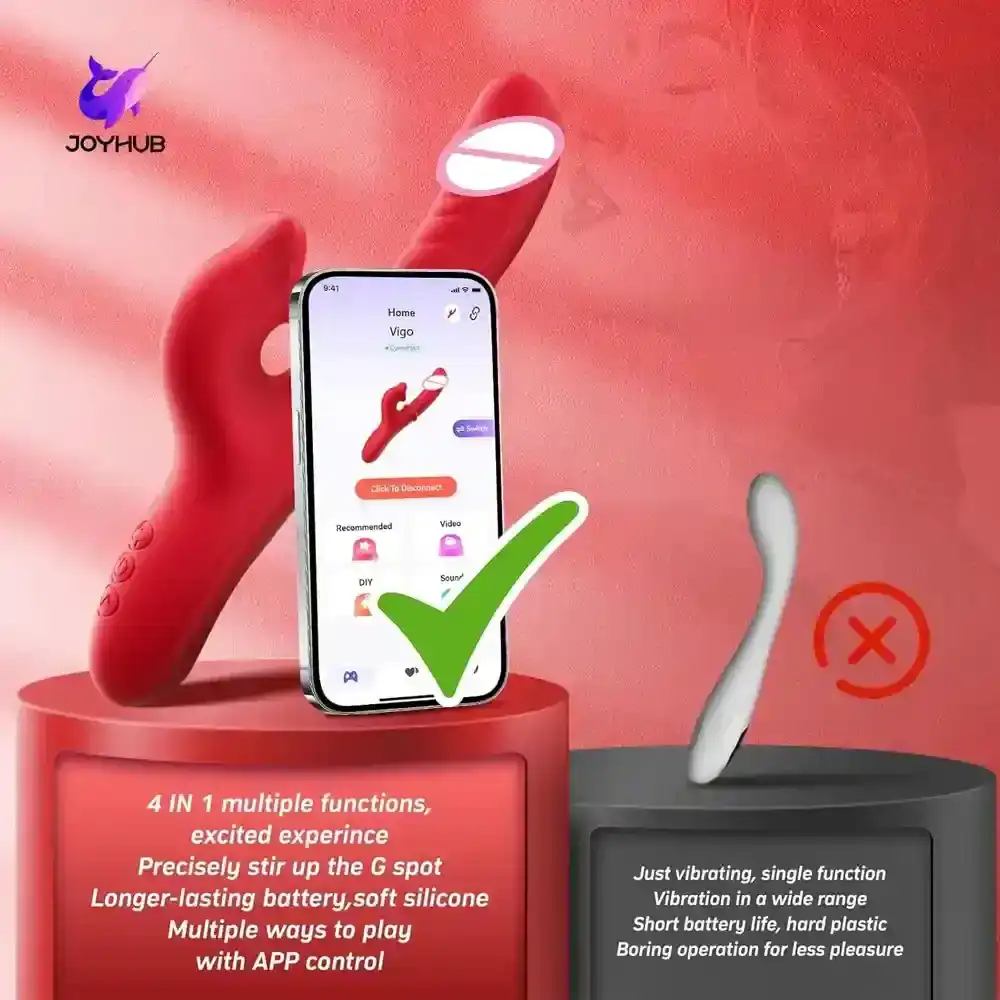 lila vibrationsdildo mit zungenaufsatz