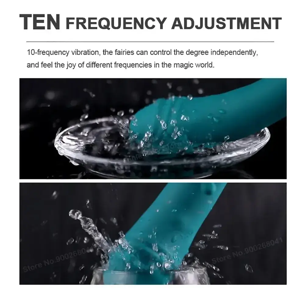 lila vibrator mit 10 modi