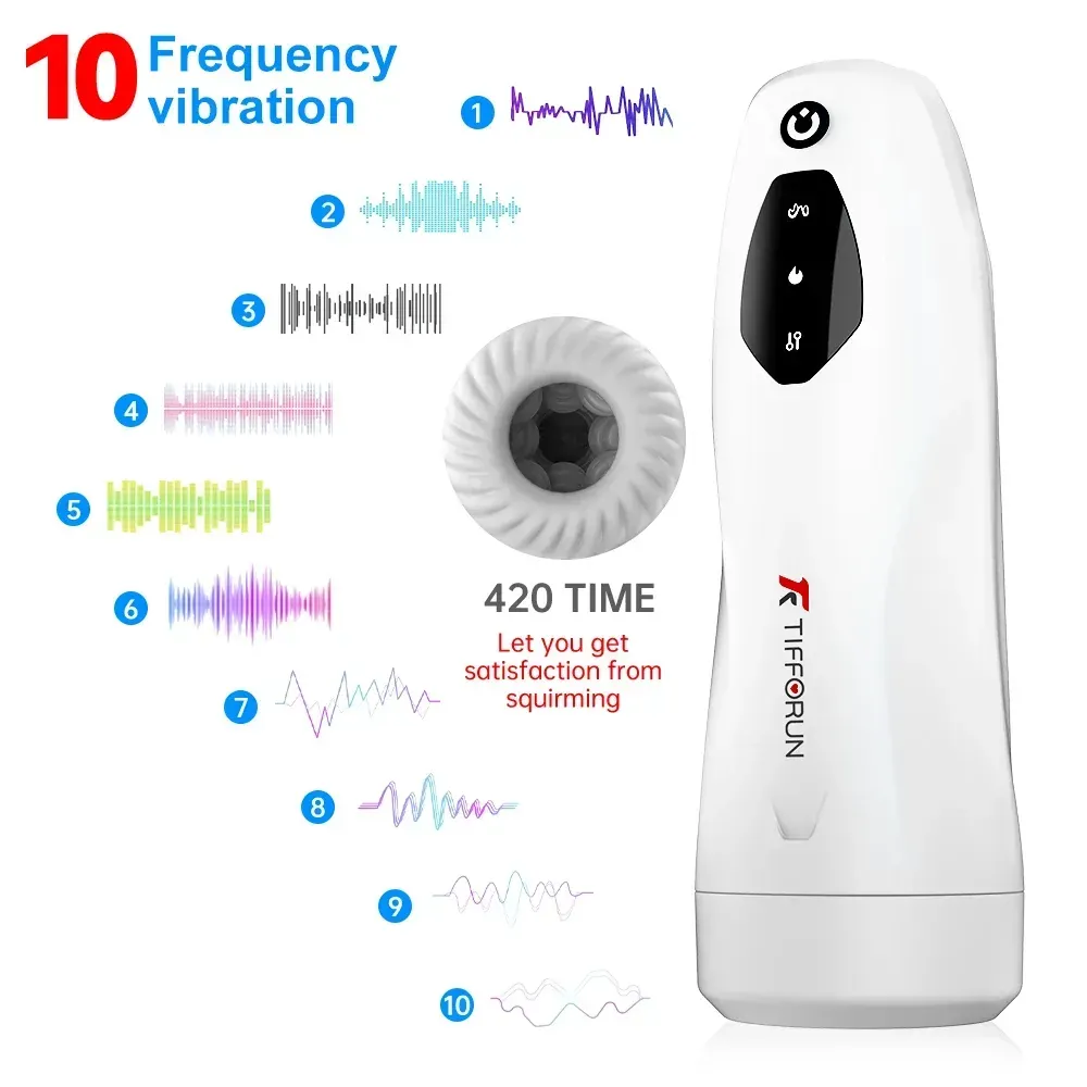 mannlicher masturbator mit touchscreen