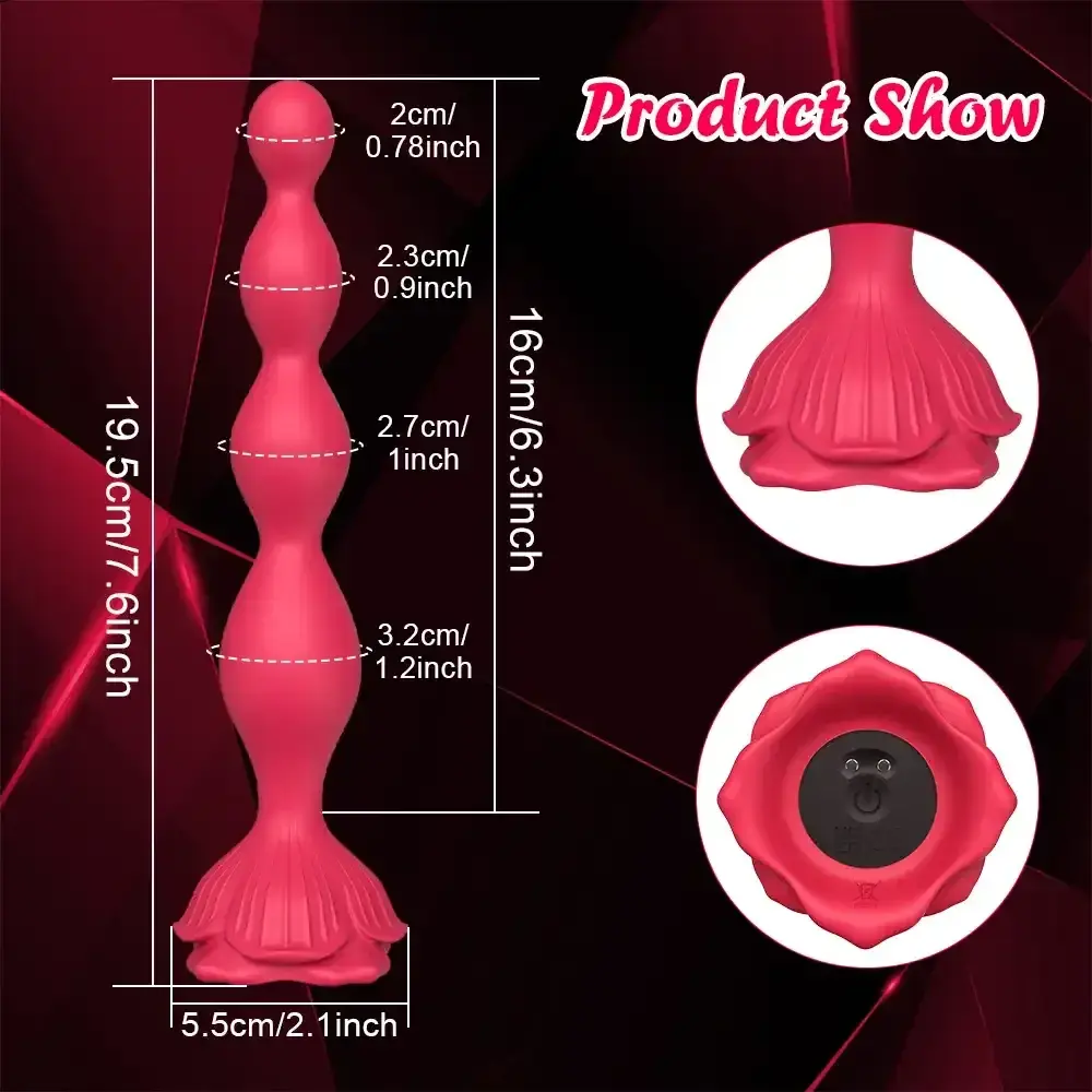 manuelle steuerung analperlen vibrator