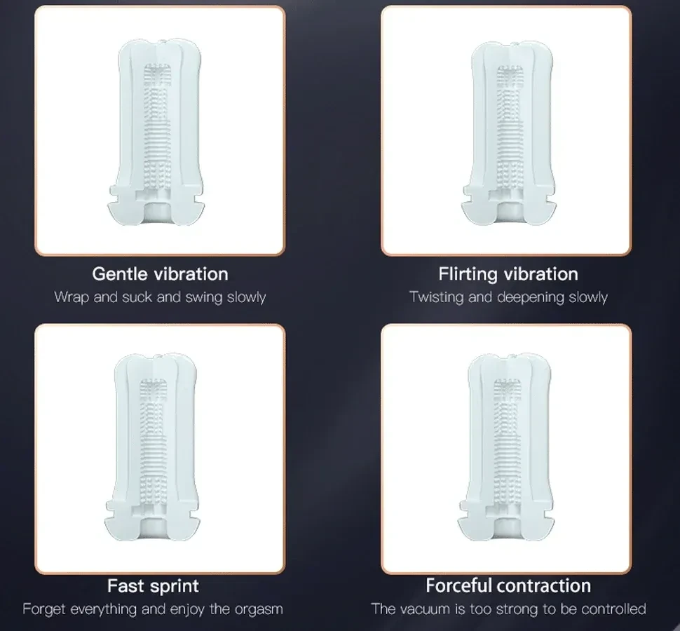 masturbations sleeve mit saugfunktion