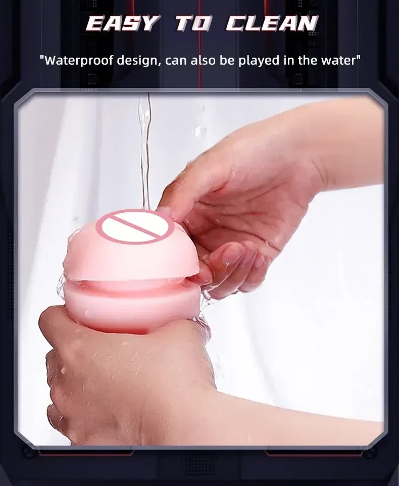 masturbationshulle mit vakuum