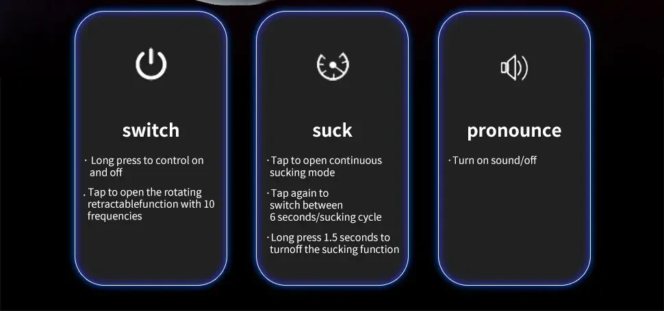 masturbator mit intelligenten rotationsfunktionen