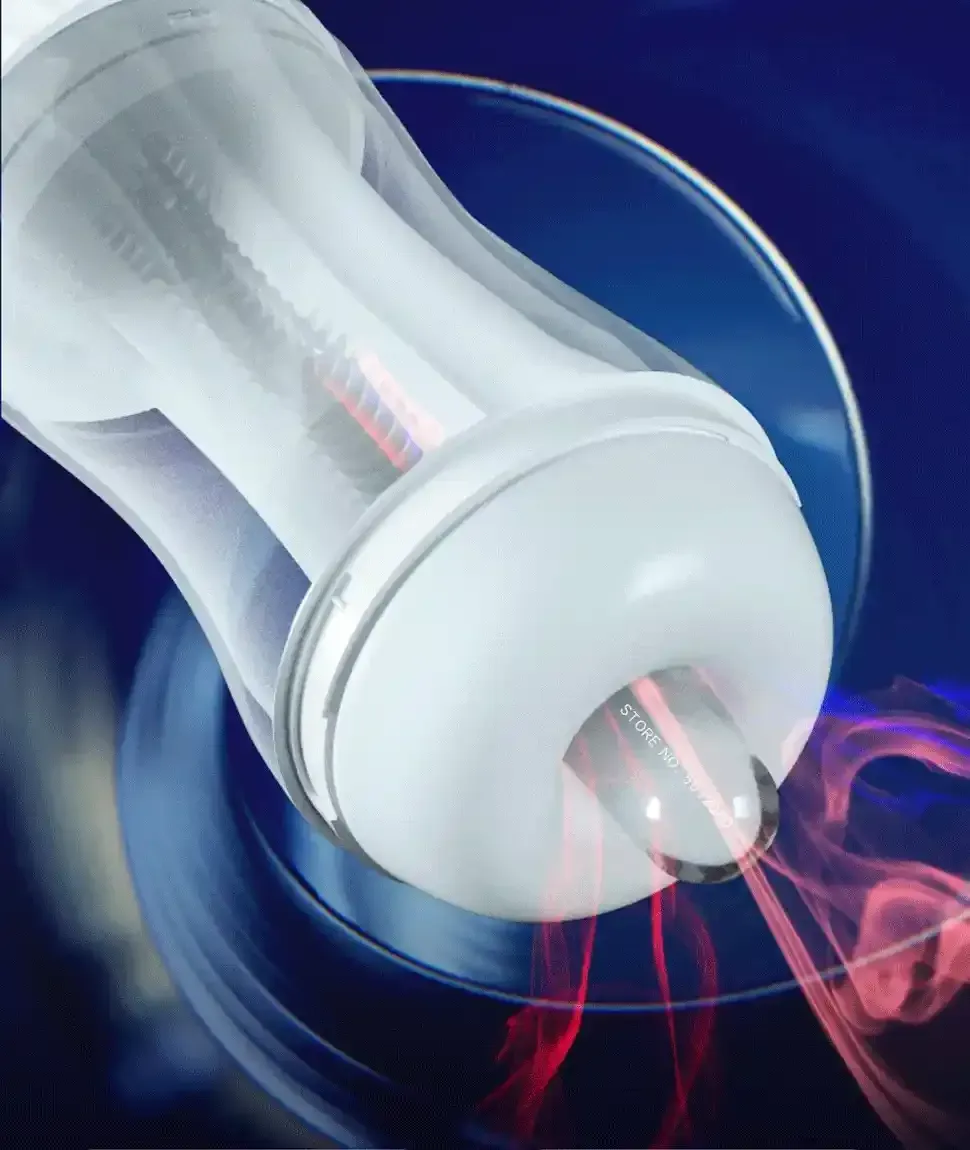 masturbator mit wasserbasierenden gleitmittel