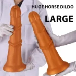 medizinisch silikon dildo hautfarben xl