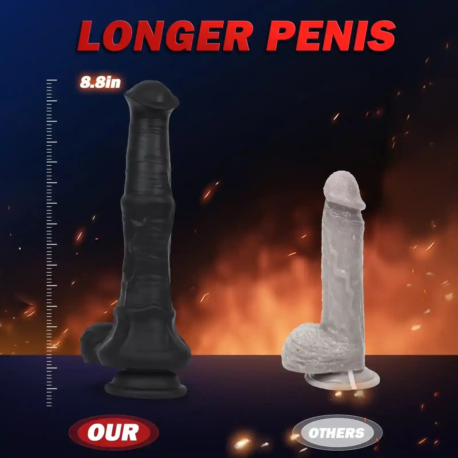 medizinisch silikon dildo lila farbe