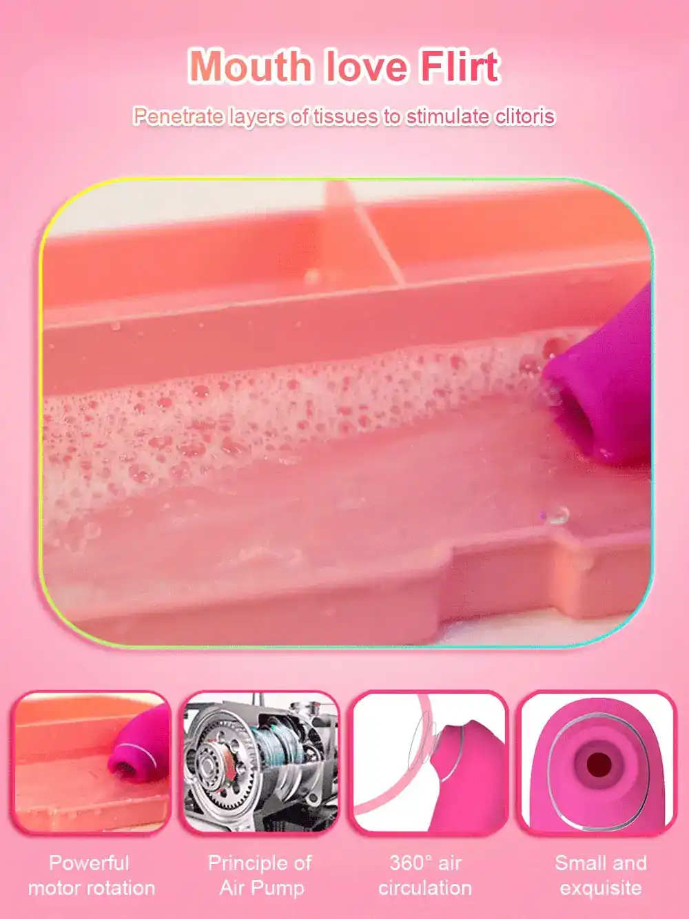 medizinisch silikon klitoris stimulator