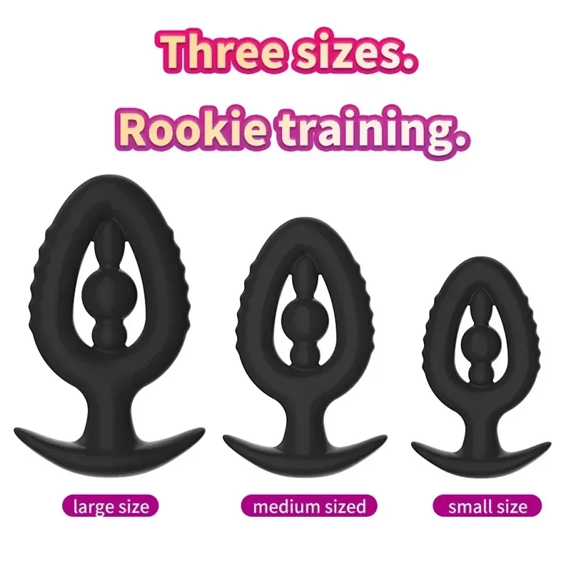 medizinischer silikon anal plug perlen