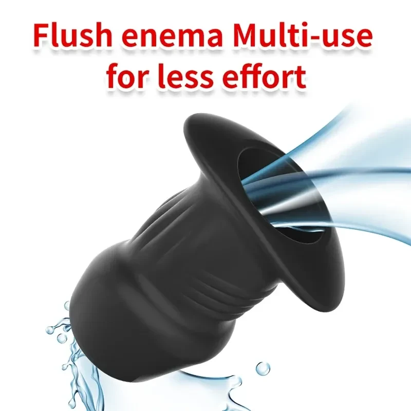 medizinischer silikon analplug hohl