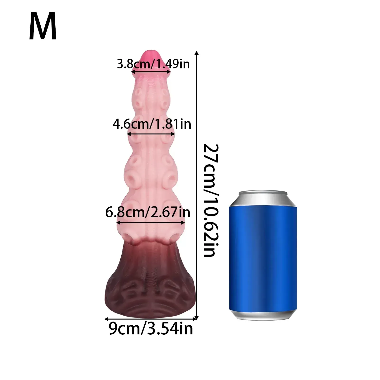 medizinischer silikon analplug mit saugnapf 1
