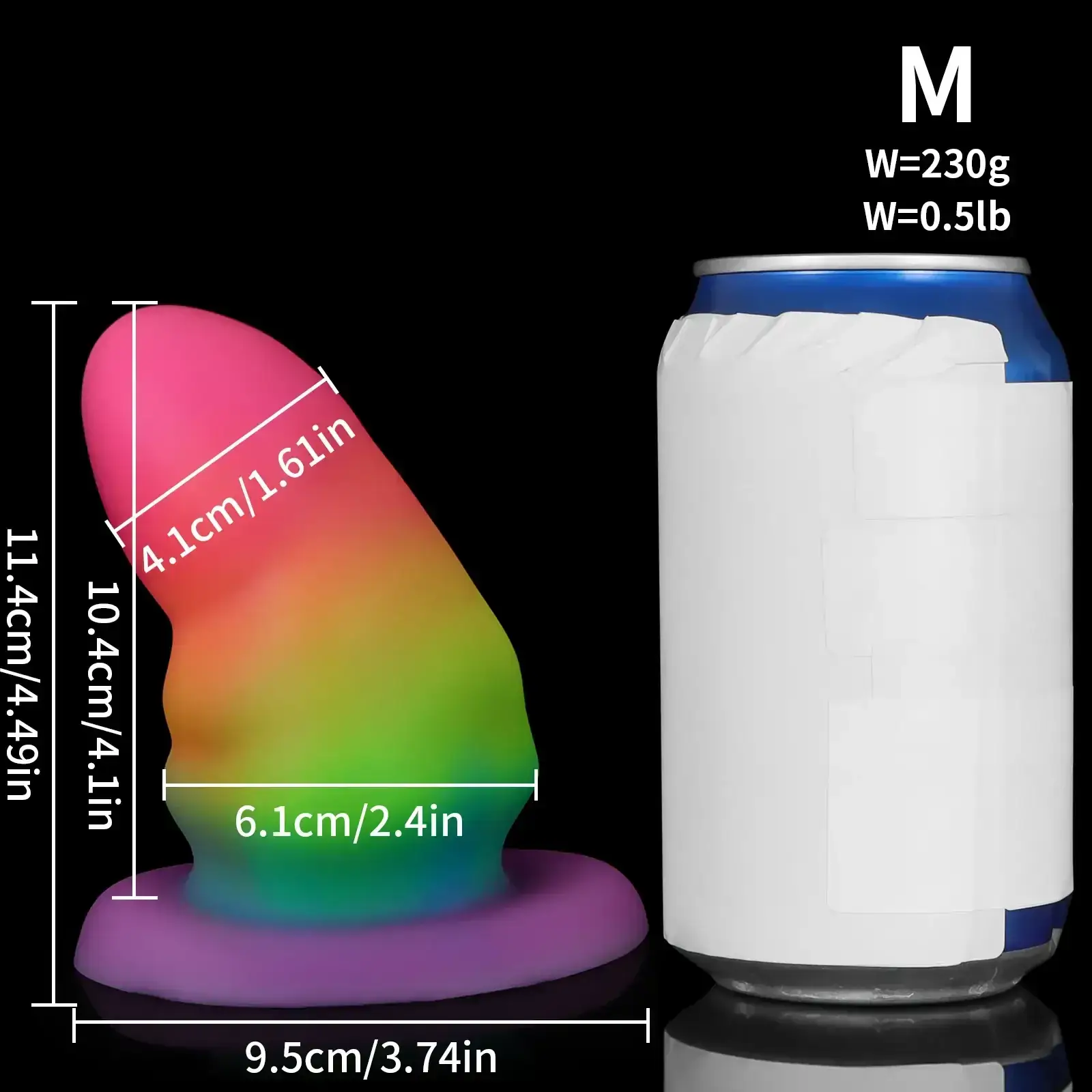 medizinischer silikon analplug saugnapfbasis