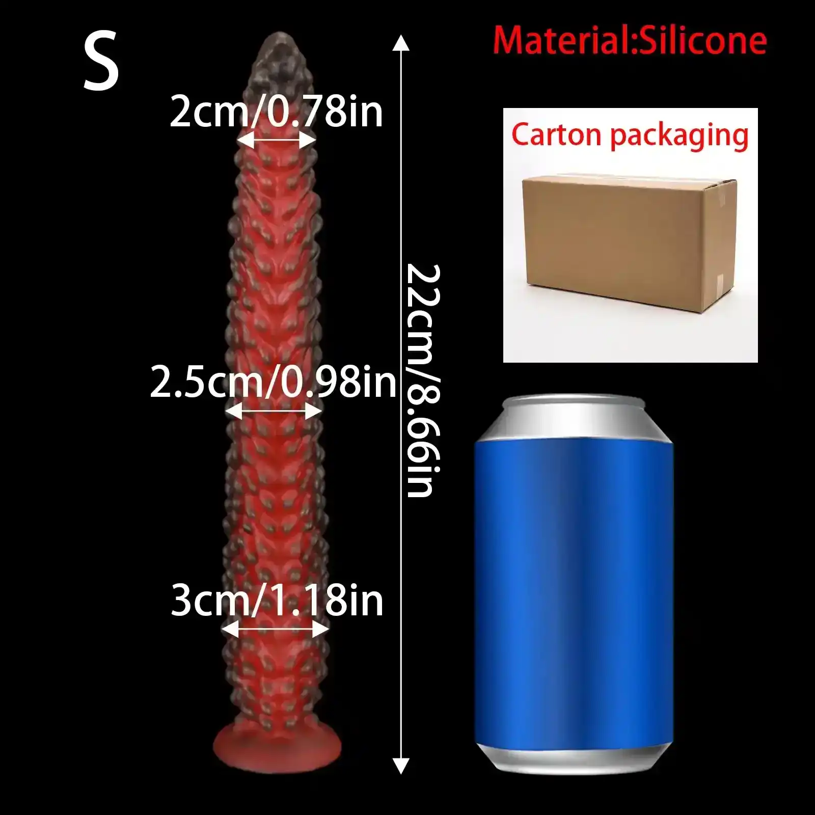 medizinischer silikon analplug schwarz