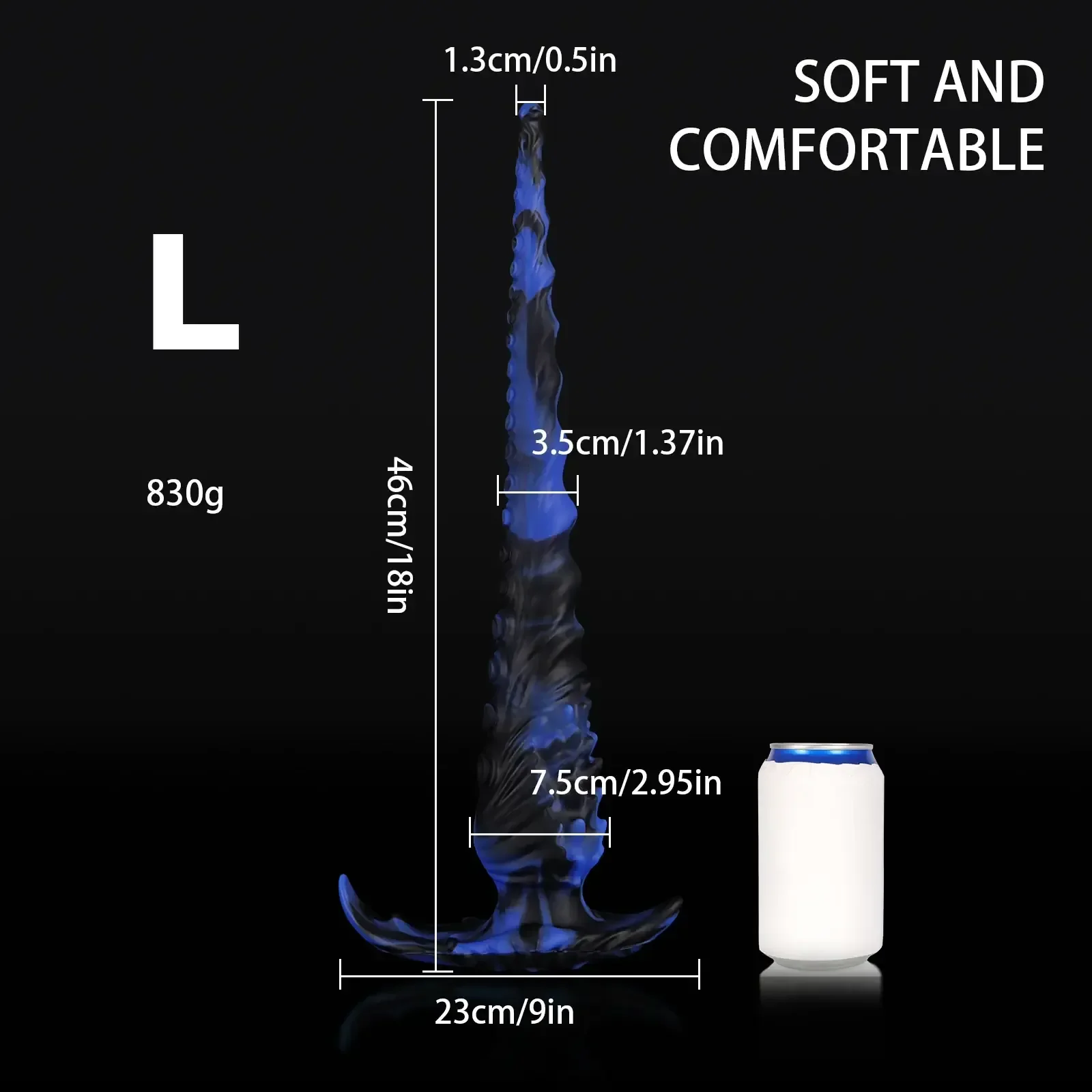 medizinischer silikon buttplug tentakeldesign