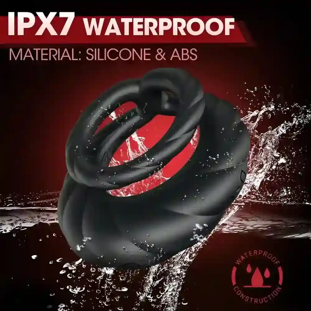 medizinischer silikon cockring mit app