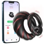 medizinischer silikon cockring schwarz