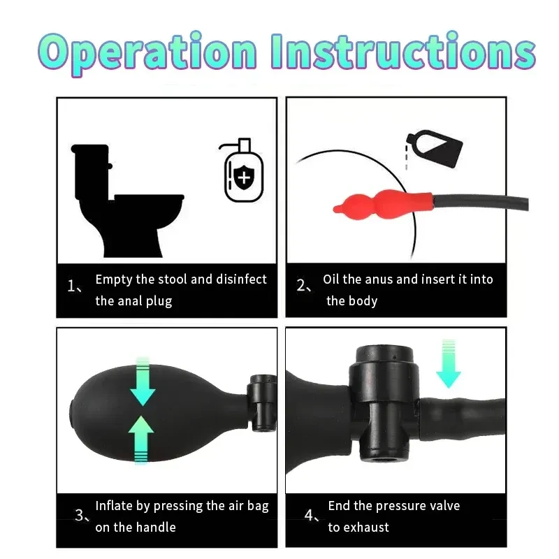 medizinischer silikon dilatator aufblasbar