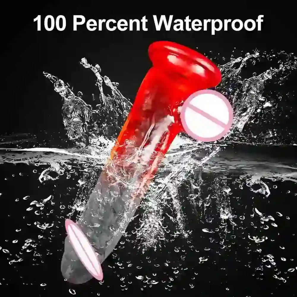 medizinischer silikon dildo mit hodenform