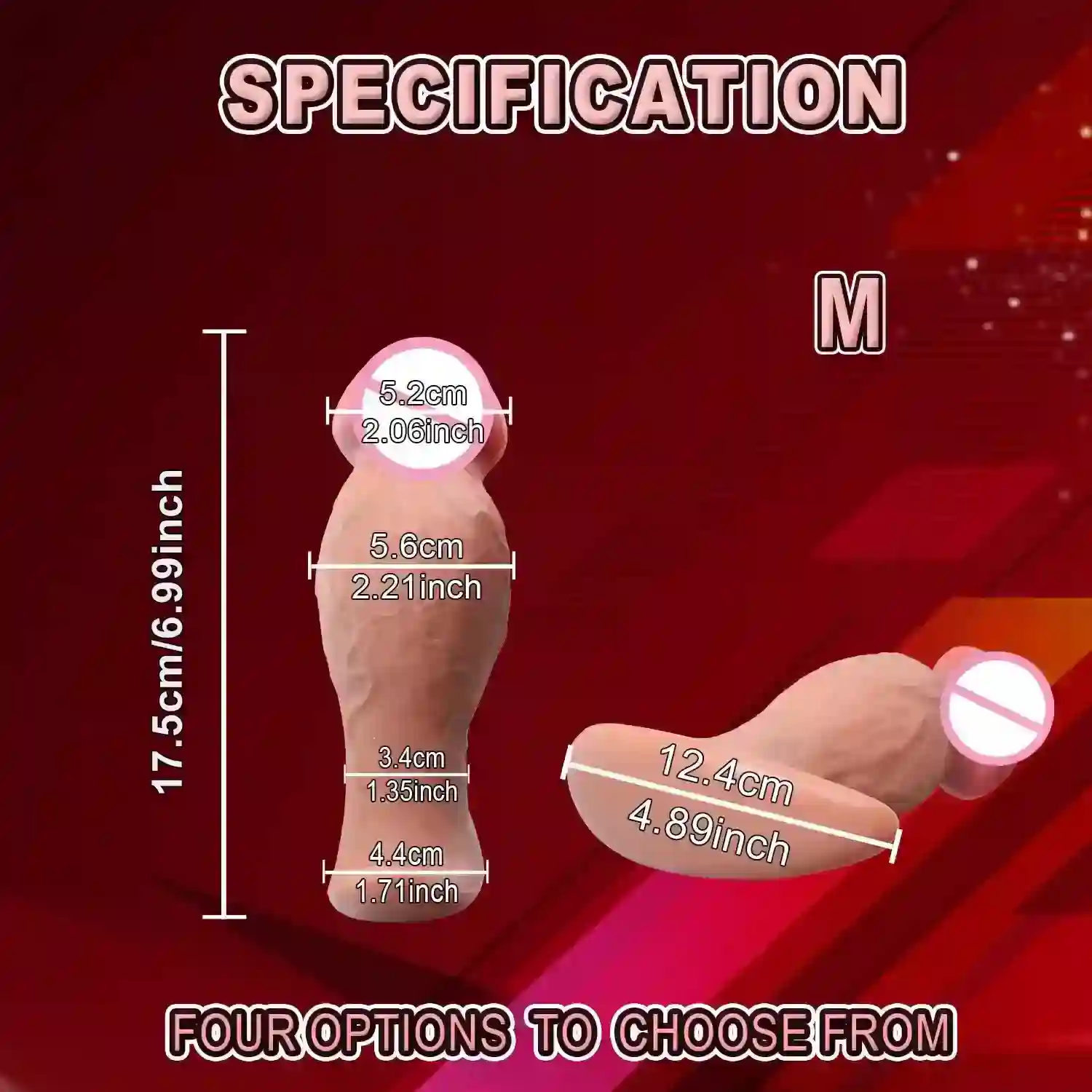 medizinischer silikon dildo realistische form 3