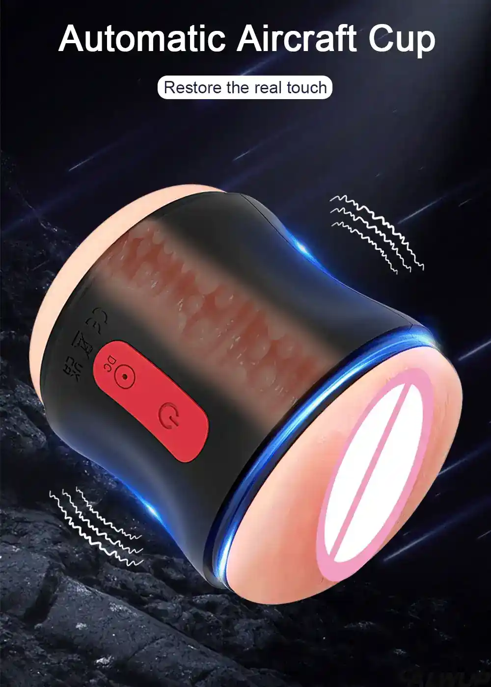 medizinischer silikon masturbator manner