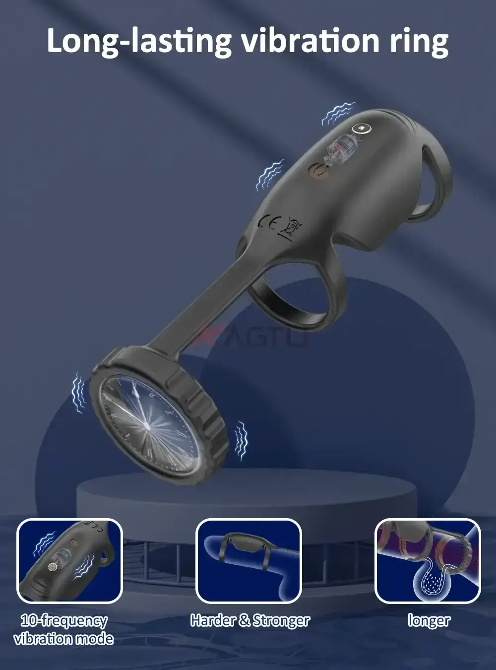 medizinischer silikon penisring 10 modi