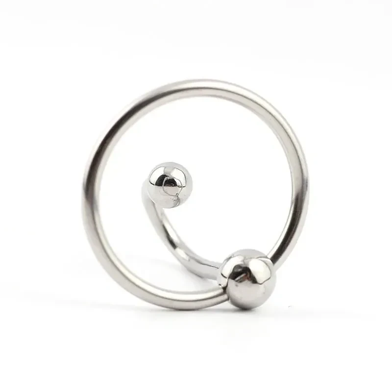 metall cockring mit stimulierenden kugeln