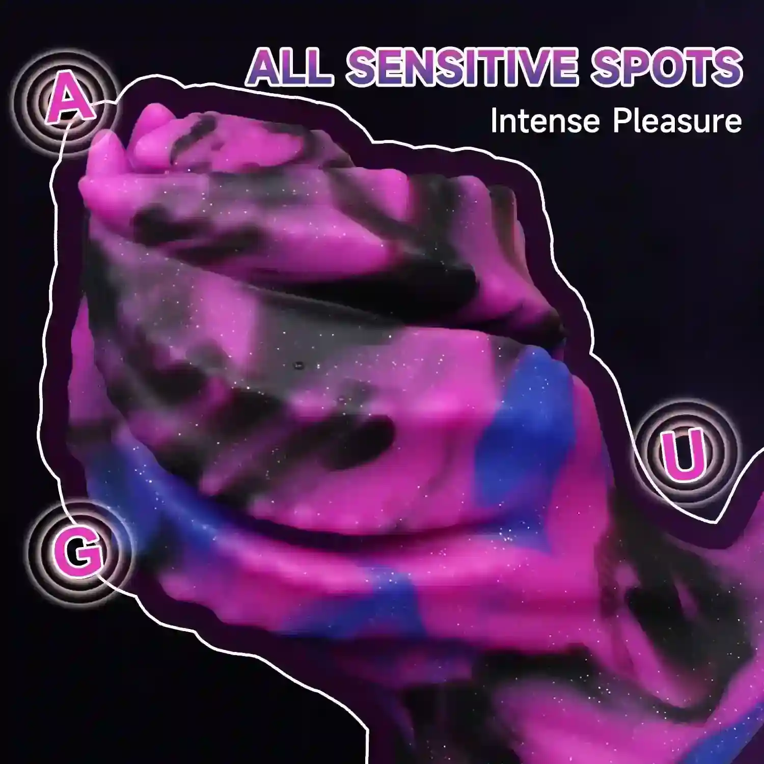 monster anal dildo pvc schwarz