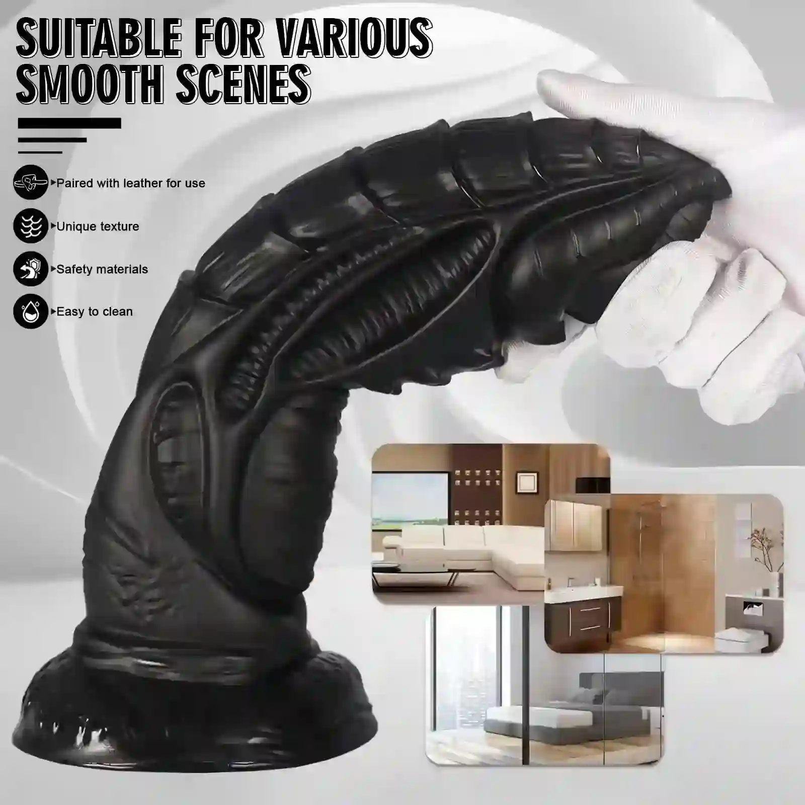 monster analplug sicherheitskunststoff dehnbar